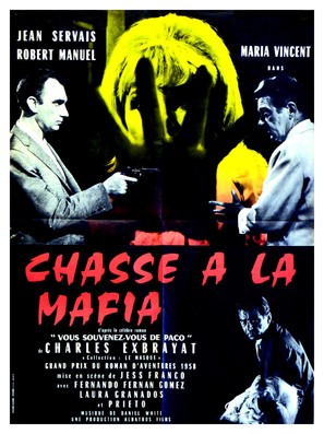 Rifif&iacute; en la ciudad - French Movie Poster (thumbnail)