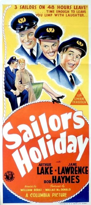 Sailor&#039;s Holiday - Australian Movie Poster (thumbnail)