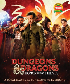 Dungeons &amp; Dragons: Honor Among Thieves - Movie Cover (thumbnail)