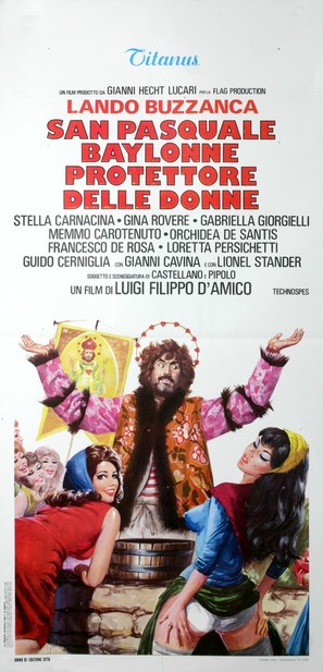 San Pasquale Baylonne protettore delle donne - Italian Movie Poster (thumbnail)