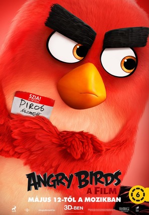 The Angry Birds Movie - Hungarian Movie Poster (thumbnail)