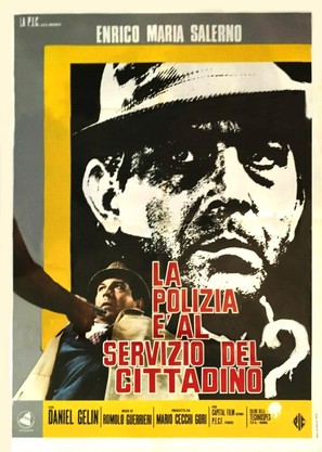 La polizia &egrave; al servizio del cittadino? - Italian Movie Poster (thumbnail)