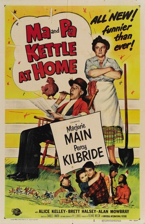 Ma and Pa Kettle at Home - Movie Poster (thumbnail)
