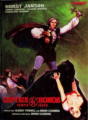 Captain Kronos - Vampire Hunter - German Blu-Ray movie cover (thumbnail)