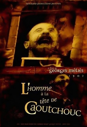 L&#039;homme &agrave; la t&ecirc;te en caoutchouc - French Movie Poster (thumbnail)