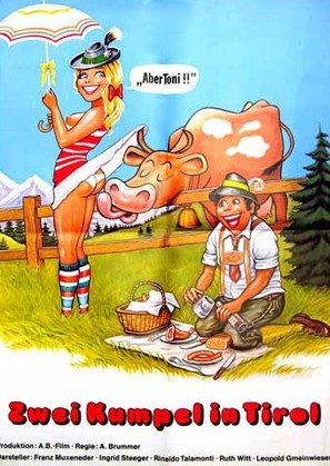 Zwei Kumpel in Tirol - German Movie Poster (thumbnail)