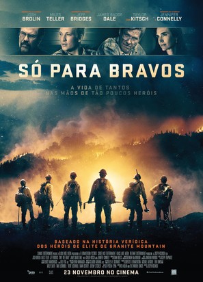 Only the Brave - Portuguese Movie Poster (thumbnail)