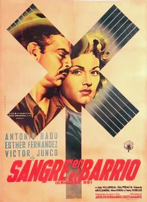 Sangre en el barrio Poster