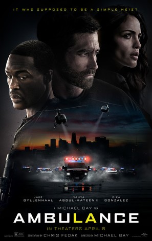 Ambulance - Movie Poster (thumbnail)