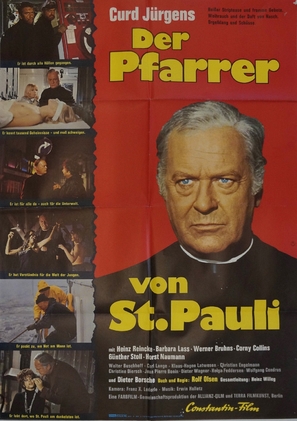 Der Pfarrer von St. Pauli - German Movie Poster (thumbnail)