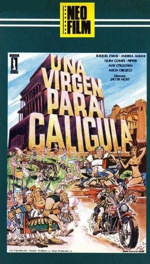 Una virgen para Cal&iacute;gula - Italian VHS movie cover (thumbnail)