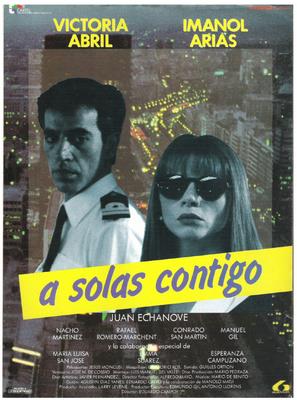 A solas contigo - Spanish Movie Poster (thumbnail)