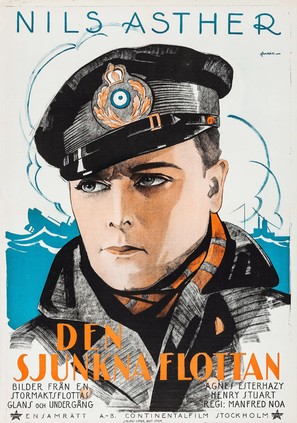 Die versunkene Flotte - Swedish Movie Poster (thumbnail)