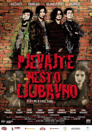 Pjevajte nesto ljubavno - Croatian Movie Poster (thumbnail)