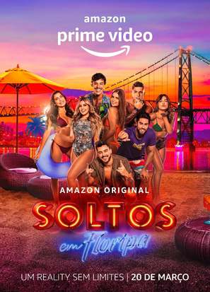 &quot;Soltos em Floripa&quot; - Brazilian Movie Poster (thumbnail)