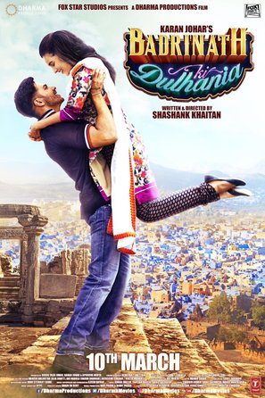 Badrinath Ki Dulhania - Indian Movie Poster (thumbnail)