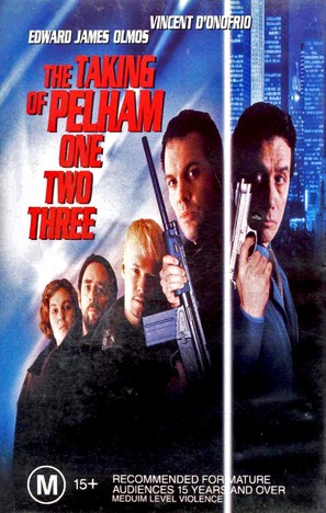 The Taking of Pelham One Two Three - Australian VHS movie cover (thumbnail)