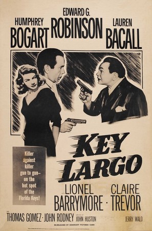 Key Largo - Re-release movie poster (thumbnail)