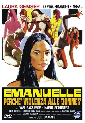 Emanuelle - perch&eacute; violenza alle donne? - Italian DVD movie cover (thumbnail)