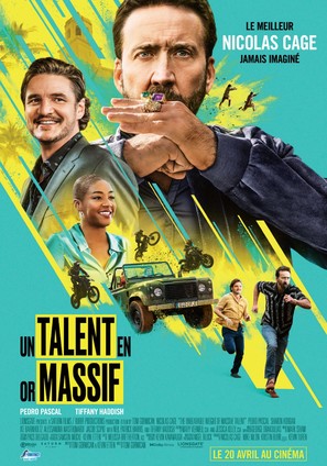 The Unbearable Weight of Massive Talent - Belgian Movie Poster (thumbnail)