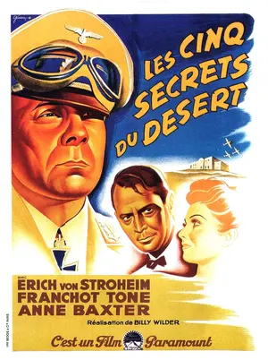 Five Graves to Cairo Poster