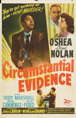 Circumstantial Evidence - Movie Poster (thumbnail)