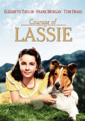 Courage of Lassie - DVD movie cover (thumbnail)