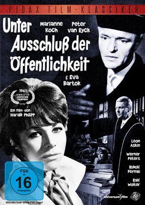Unter Ausschlu&szlig; der &Ouml;ffentlichkeit - German DVD movie cover (thumbnail)