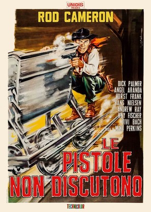 Le pistole non discutono - Italian Movie Poster (thumbnail)