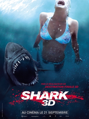 Shark Night 3D - French Movie Poster (thumbnail)