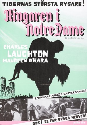 The Hunchback of Notre Dame - Swedish Movie Poster (thumbnail)