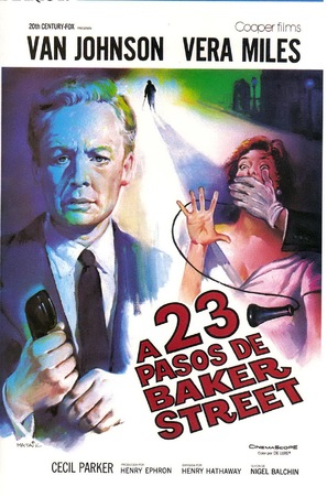 23 Paces to Baker Street - Spanish Movie Poster (thumbnail)