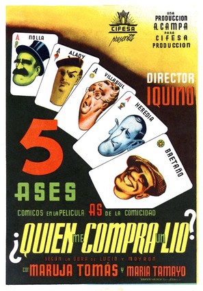 &iquest;Qui&eacute;n me compra un l&iacute;o? - Spanish Movie Poster (thumbnail)