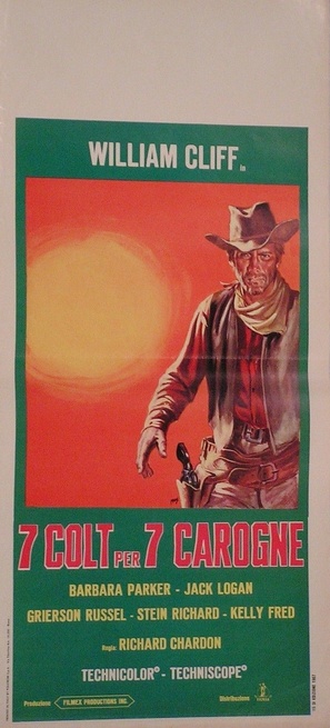 7 Colt per 7 carogne - Italian Movie Poster (thumbnail)