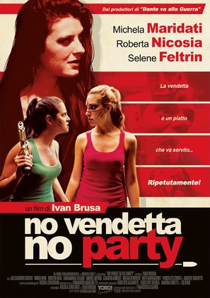 No vendetta no party - Italian Movie Poster (thumbnail)