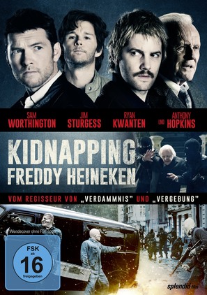 Kidnapping Mr. Heineken - German DVD movie cover (thumbnail)