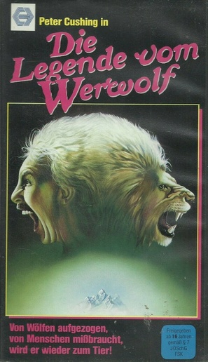 Legend of the Werewolf - German VHS movie cover (thumbnail)