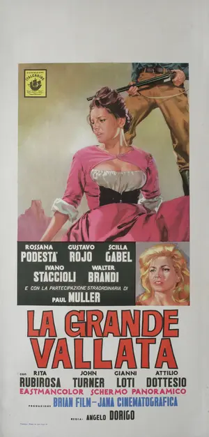 La grande vallata Poster