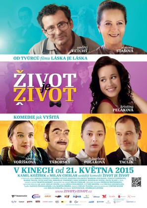 Zivot je zivot - Czech Movie Poster (thumbnail)