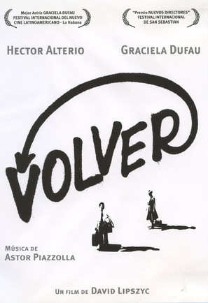 Volver - Argentinian DVD movie cover (thumbnail)