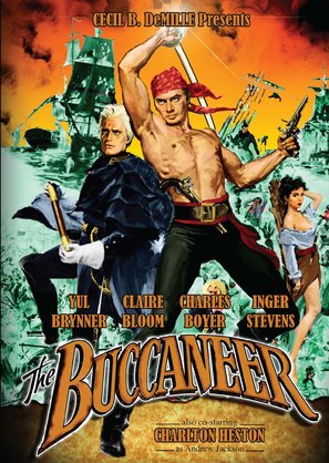 The Buccaneer - DVD movie cover (thumbnail)