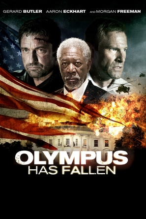 Olympus Has Fallen - DVD movie cover (thumbnail)