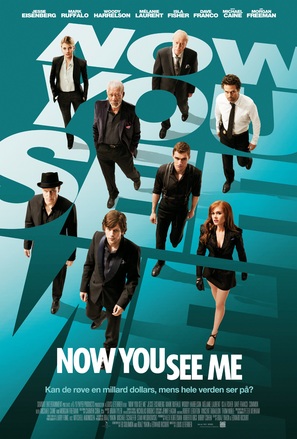 Now You See Me - Danish Movie Poster (thumbnail)