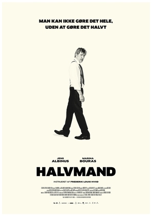 Halvmand - Danish Movie Poster (thumbnail)