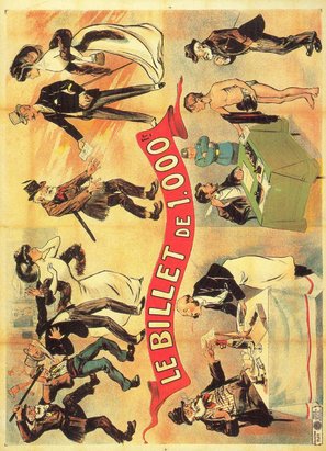 Il biglietto da mille - French Movie Poster (thumbnail)