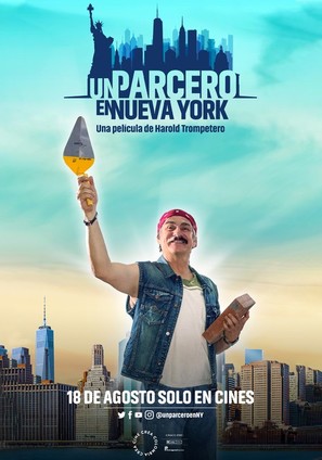 Un Parcero En Nueva York - Colombian Movie Poster (thumbnail)