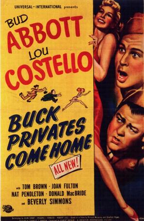 Buck Privates Come Home - Movie Poster (thumbnail)