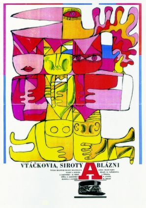 Vtackovia, siroty a blazni - Czech Movie Poster (thumbnail)