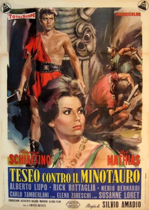 Teseo contro il minotauro - Italian Movie Poster (thumbnail)