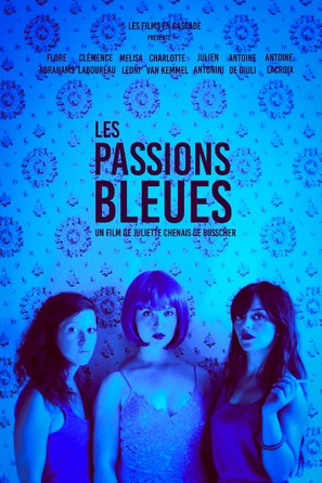 Les Passions bleues - French Movie Poster (thumbnail)